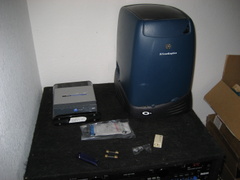 My SGI o2 Irix 6.5 R10000 box.
175mhz, 128MB RAM