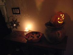 Inside the front door, the woman's touch