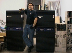 Pair of SGI Onyx systems I helped rebuild for MU