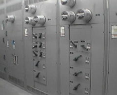 Aladdin/Desert Passage electrical room for V theater portion of the property