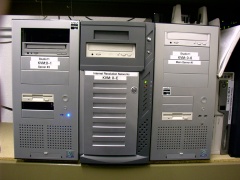 iRev sitting in between its two neighbors.